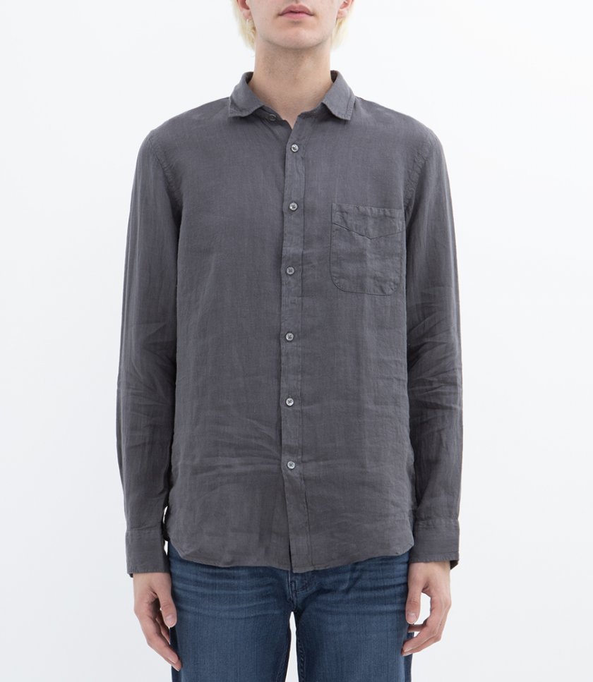 LINEN STORM PAT SHIRT