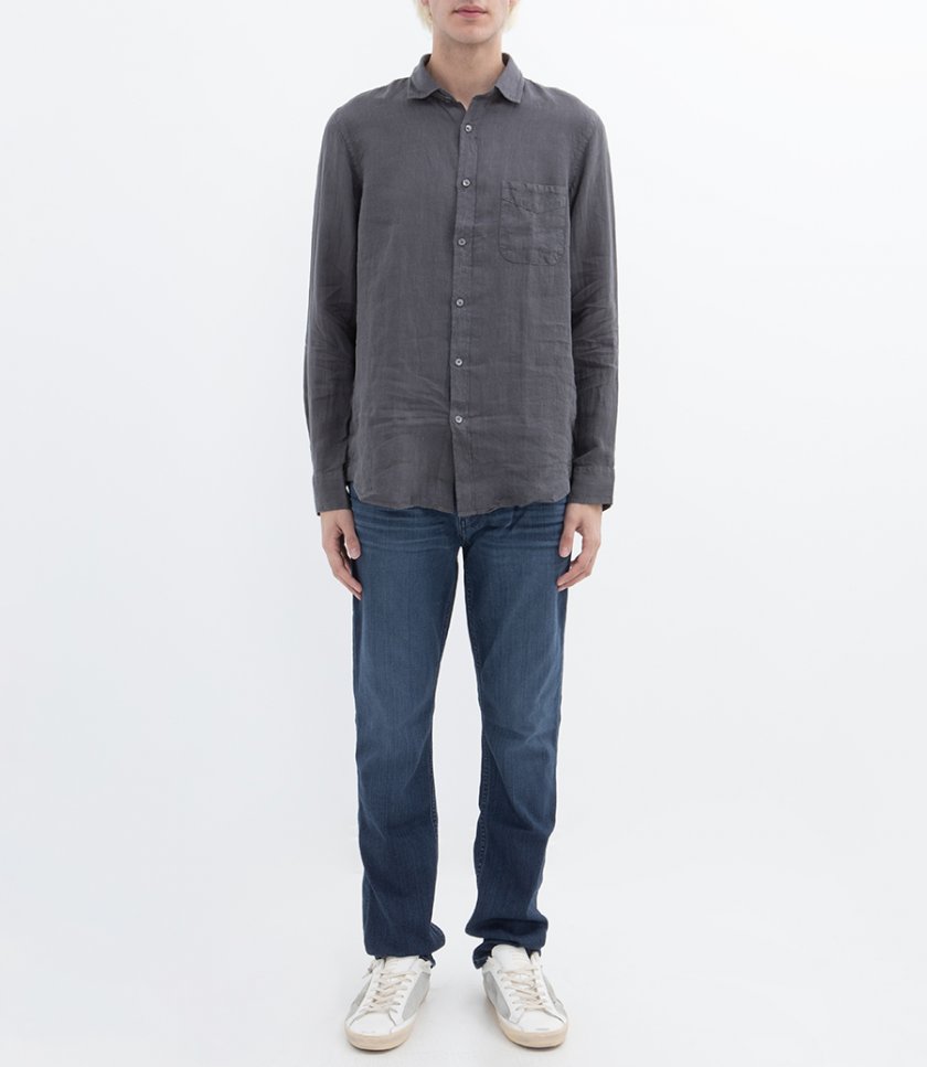 LINEN STORM PAT SHIRT