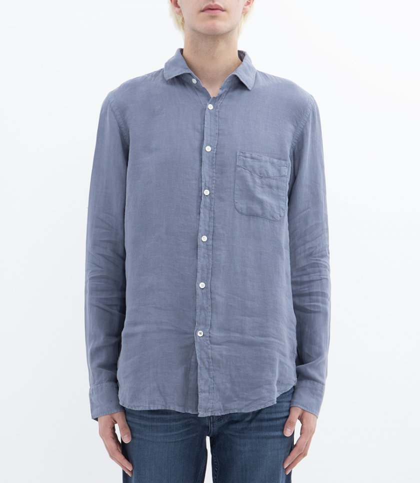LINEN STORM PAT SHIRT