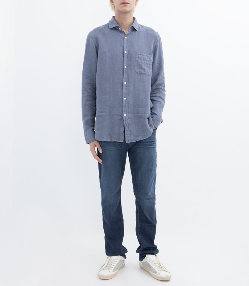 LINEN STORM PAT SHIRT