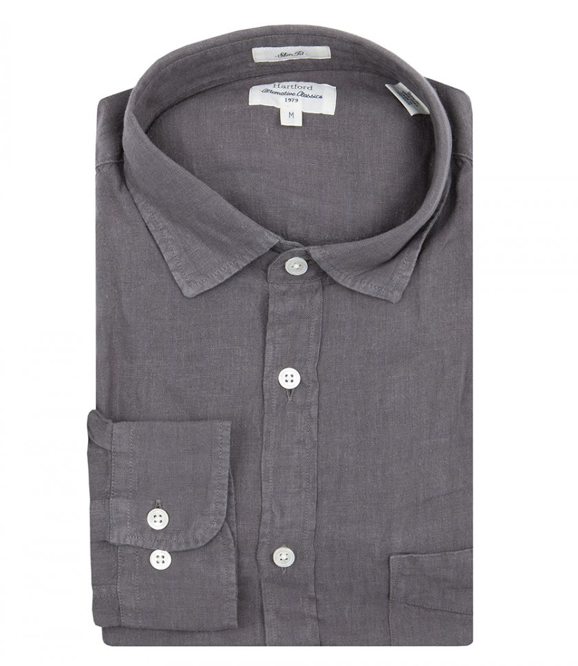 HARTFORD - LINEN STORM PAT SHIRT