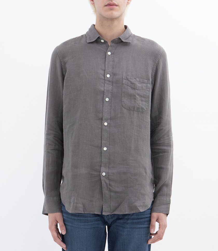 LINEN STORM PAT SHIRT