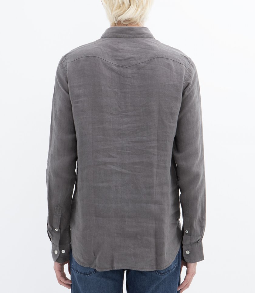 LINEN STORM PAT SHIRT