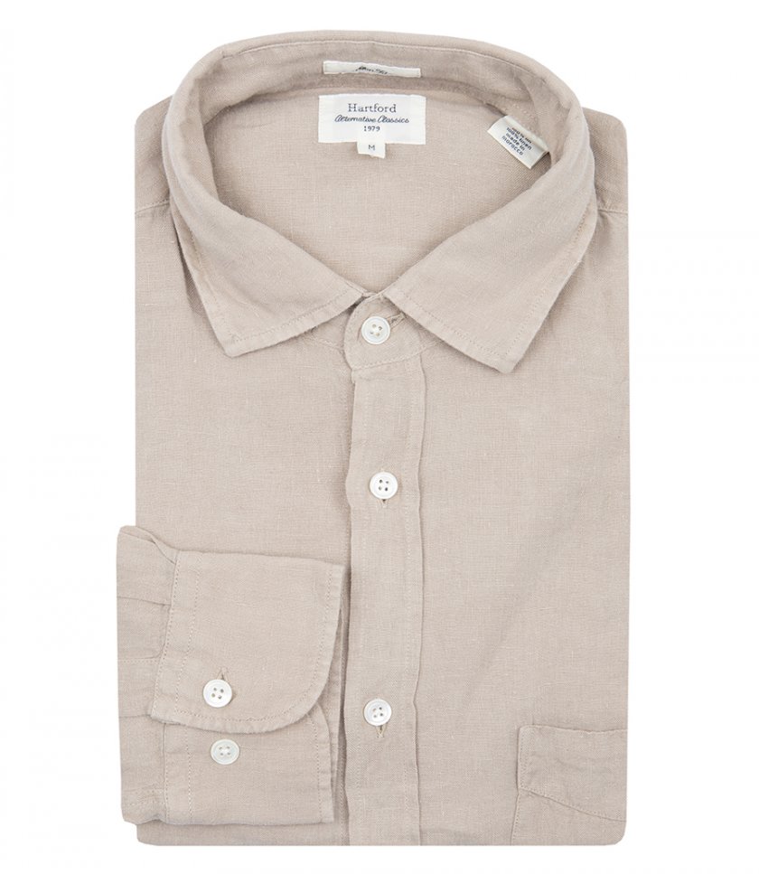 HARTFORD - LINEN STORM PAT SHIRT