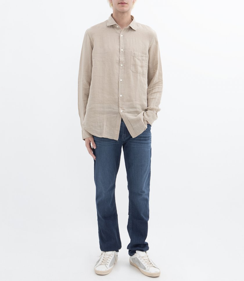 LINEN STORM PAT SHIRT