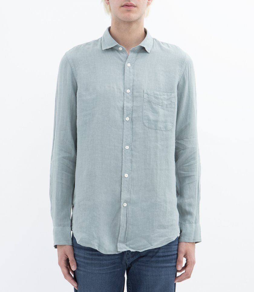 LINEN STORM PAT SHIRT