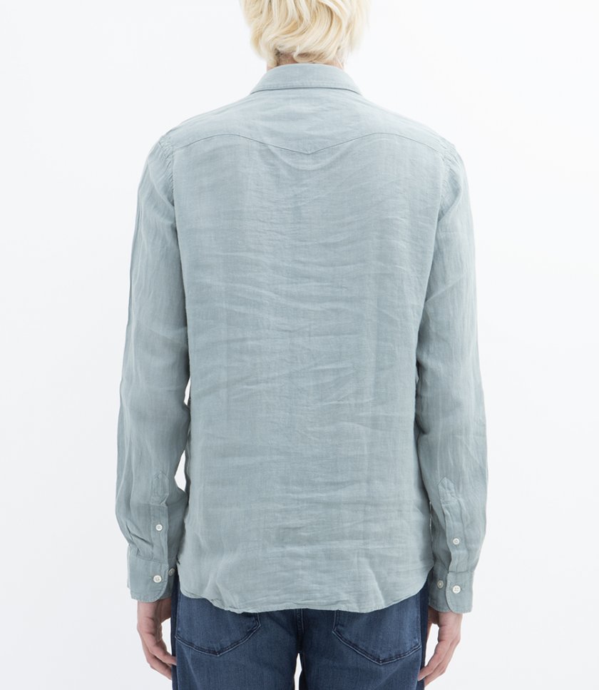LINEN STORM PAT SHIRT