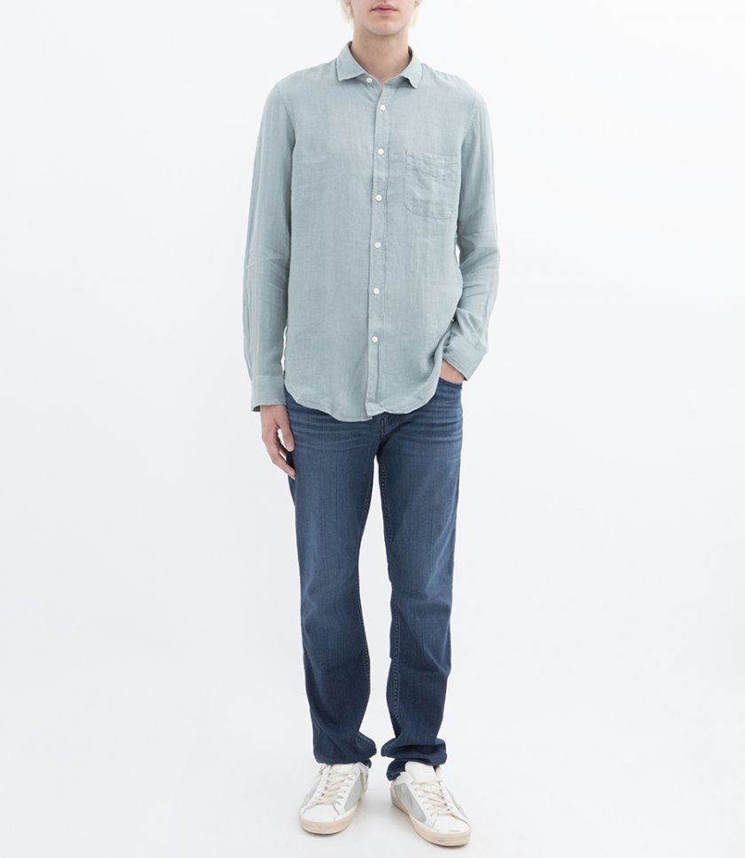 LINEN STORM PAT SHIRT