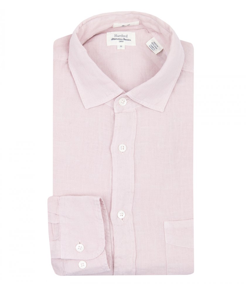HARTFORD - LINEN STORM PAT SHIRT
