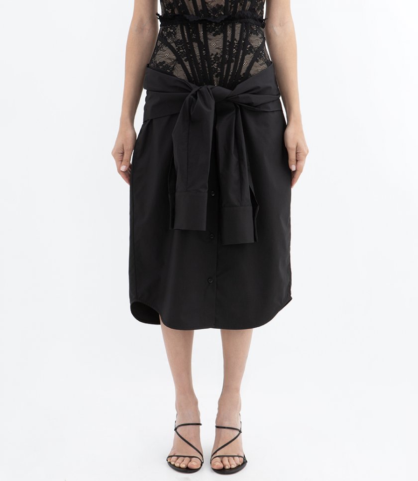 LACE MIDI SKIRT