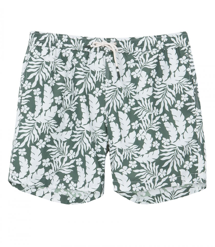 BEACHWEAR - HAWAIAN SWIM PRINTED