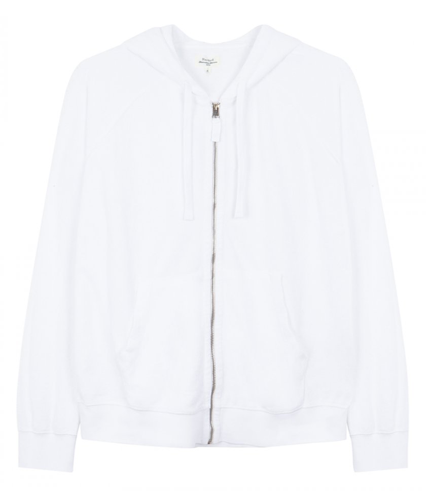 HARTFORD - TOWELLING HOODIE ZIPPER