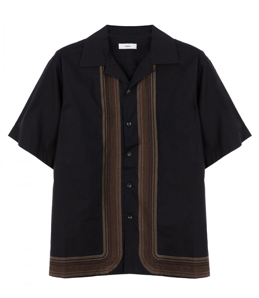 COMMAS - SUNWAVES CAMP COLLAR SHIRT