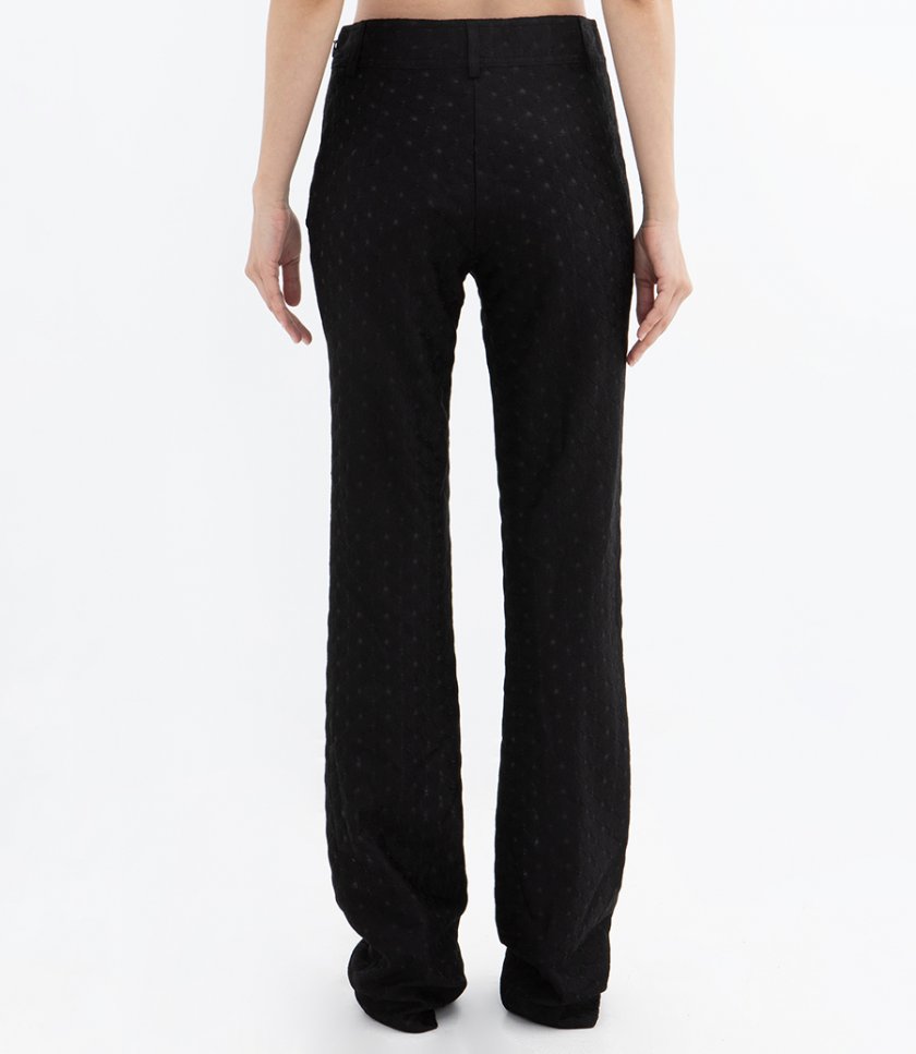 TEXTURED TROUSERS