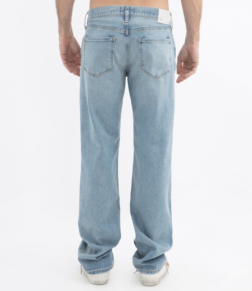 HERITAGE DOHENY RELAXED STRAIGHT JEAN DESTRUCTED