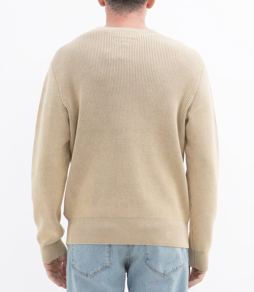 ACID WASH DEXTER CREWNECK SWEATER