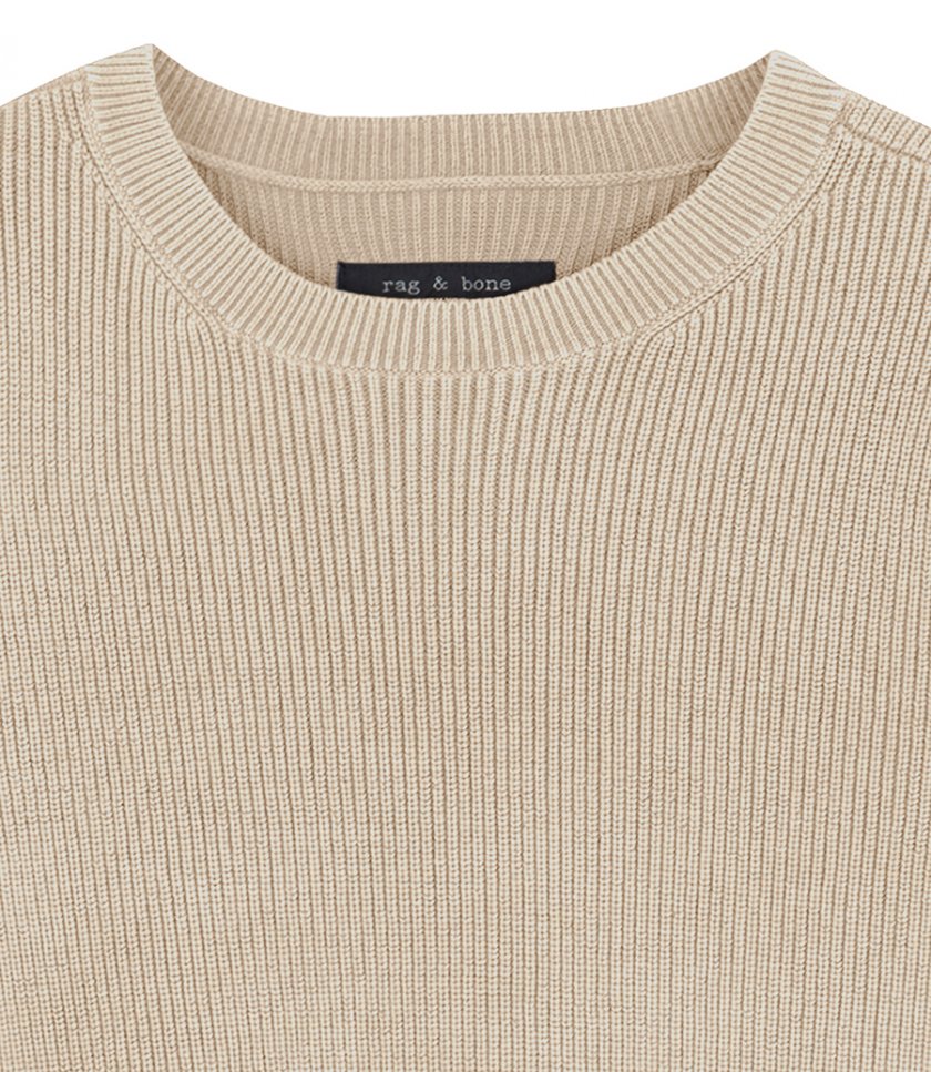 ACID WASH DEXTER CREWNECK SWEATER
