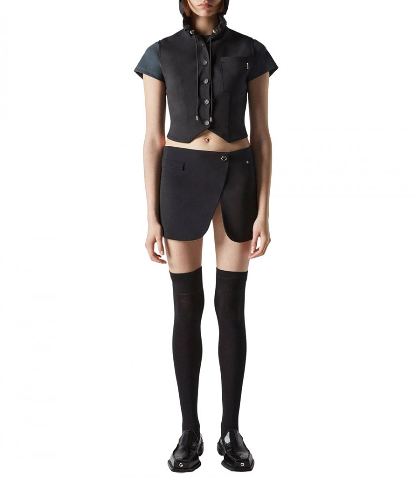 TAILORED MINI SKIRT