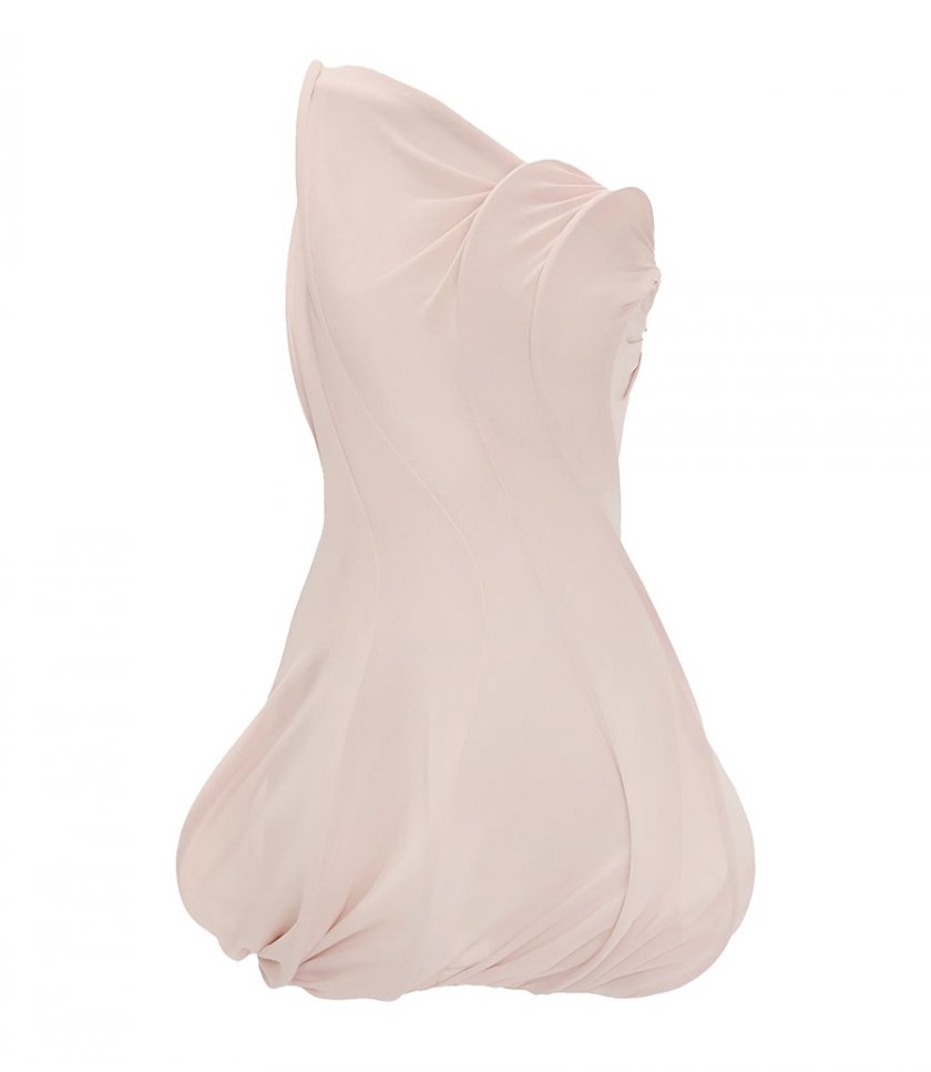 CLOTHES - ONE-SHOULDER WAVE DETAIL MINI