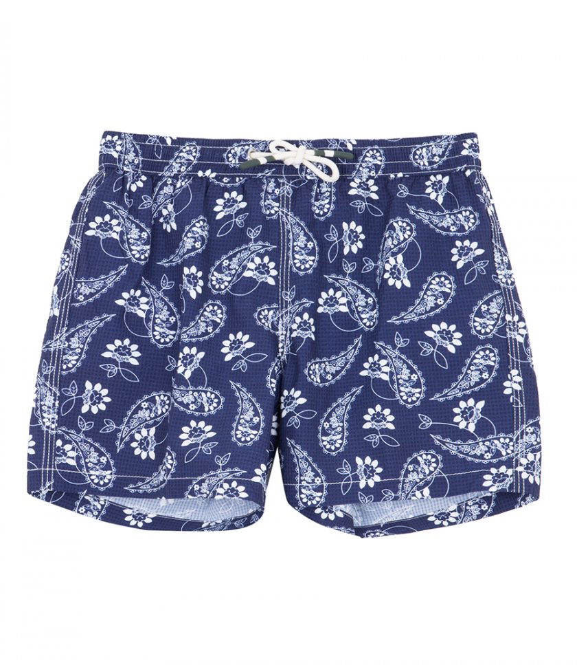 BEACHWEAR - PRINTED ACHILLE SWIM SHORTS