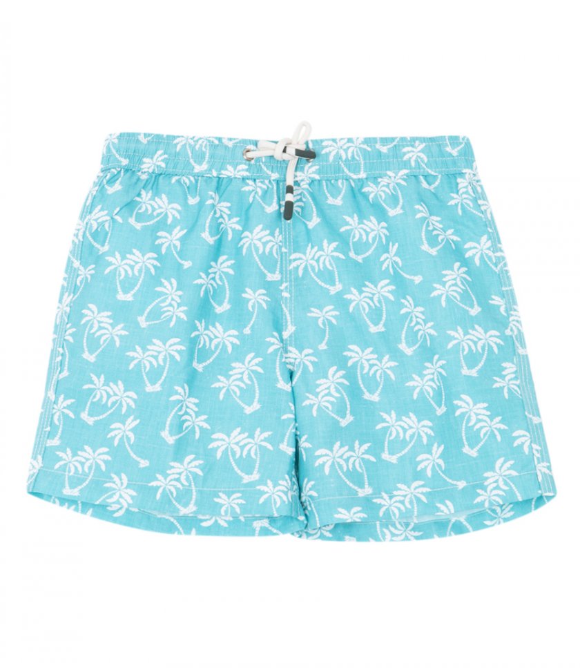 BEACHWEAR - PRINTED ACHILLE SWIM SHORTS