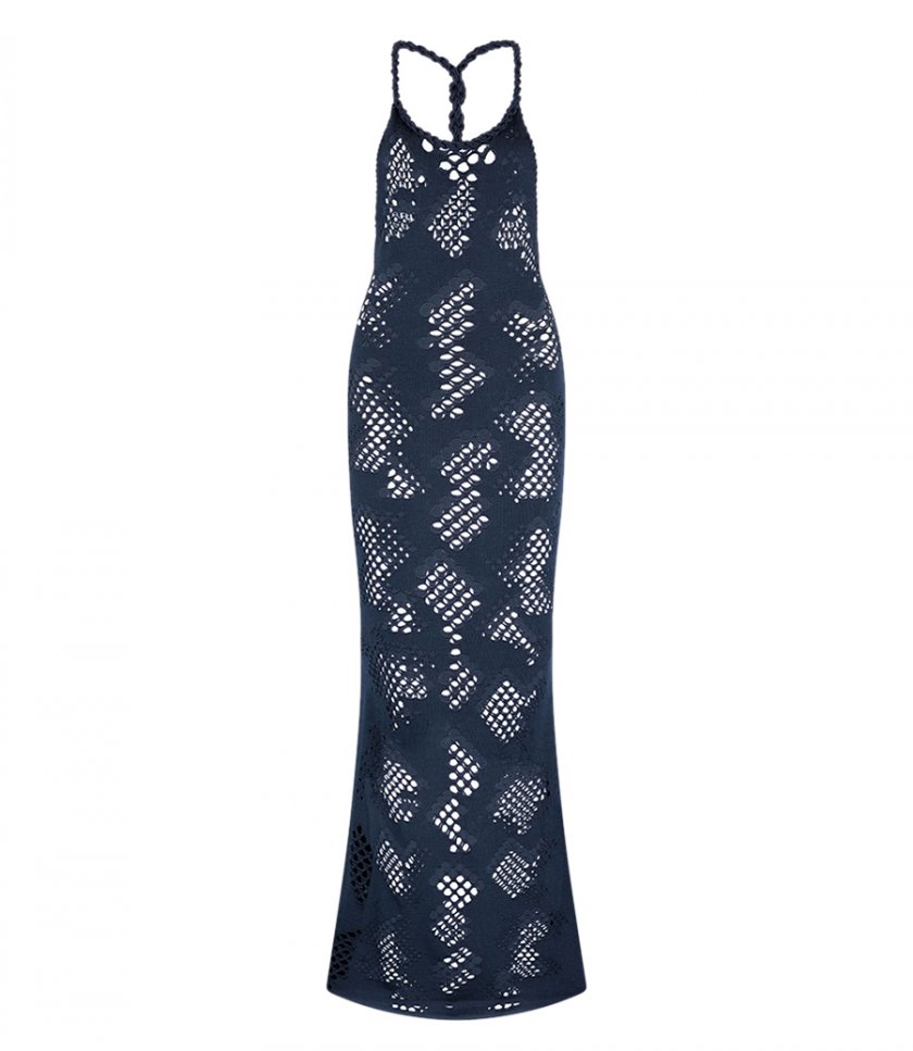 SALES - CUTOUT DETAILED LONG DRESS