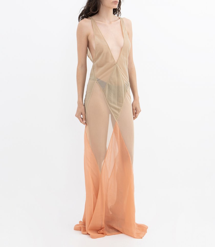 TULLE LONG DRESS
