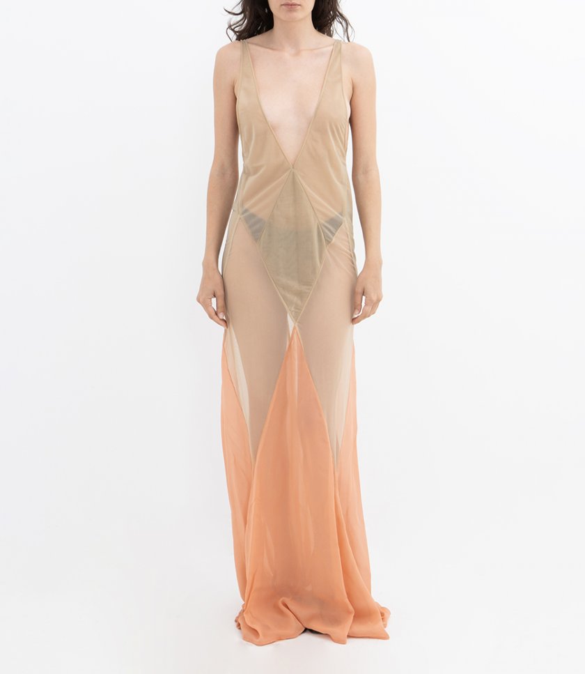 TULLE LONG DRESS