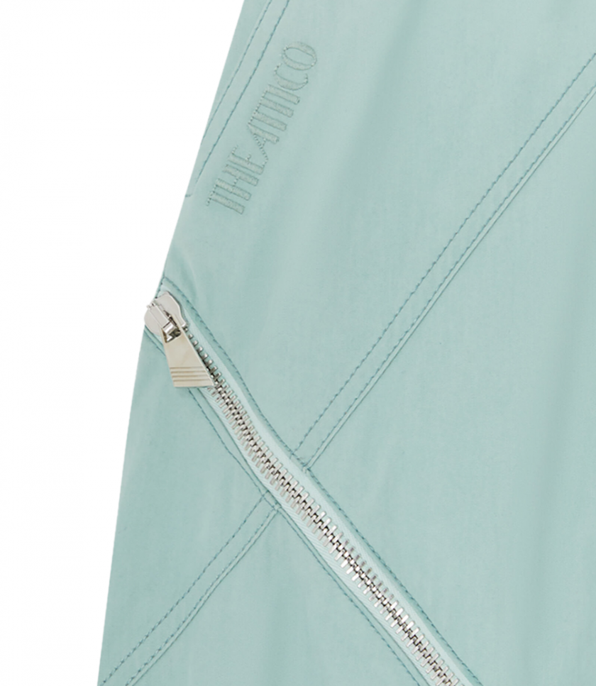ZIPPER DETAILED LONG PANTS