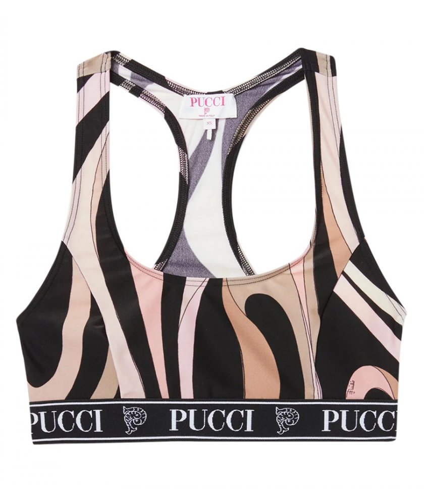 SALES - IRIDE PRINT CROP TOP