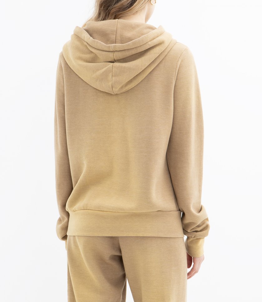 5 STRIPE ZIP HOODIE FADED