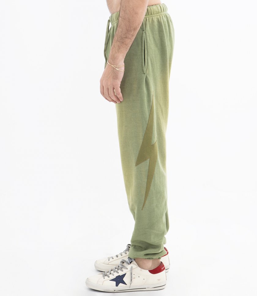 MENS BOLT STITCH FADED SWEATPANTS
