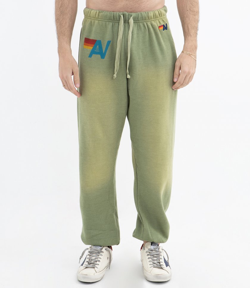 LOGO MENS FADED SWEATPANTS