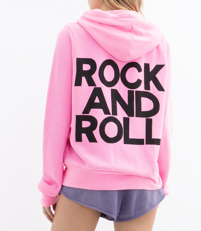ROCK N ROLL ZIP HOODIE
