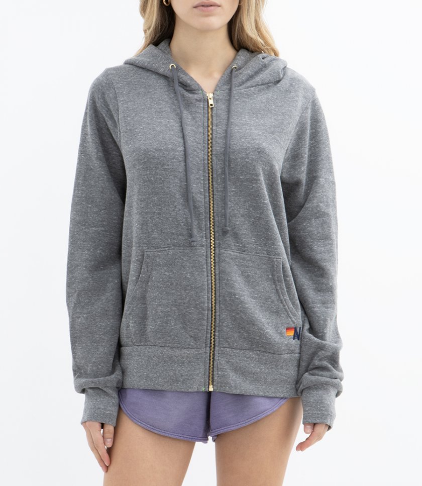 SURF MUSIC LOVE ZIP HOODIE