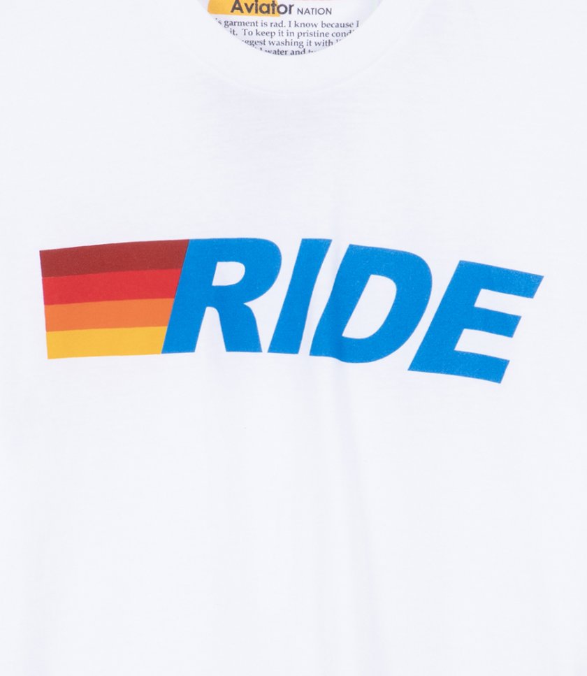 RIDE LOGO BOYFRIEND TEE