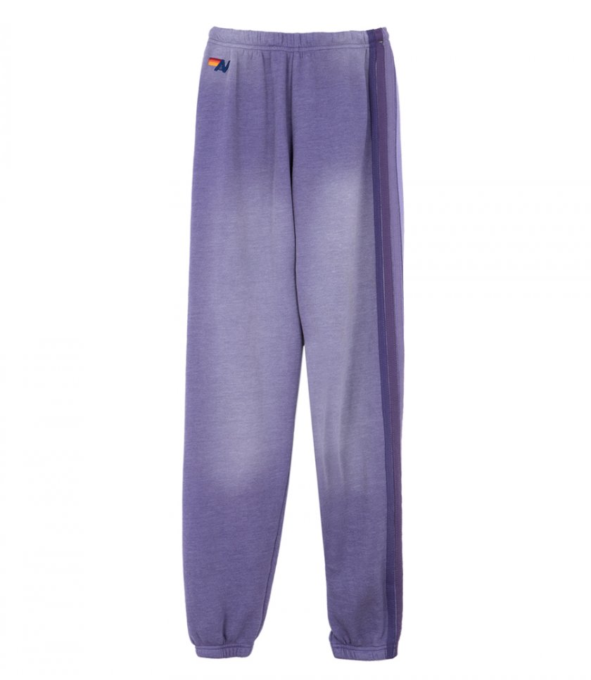 AVIATOR NATION - WOMENS 5 STRIPE FADED  SWEATPANTS