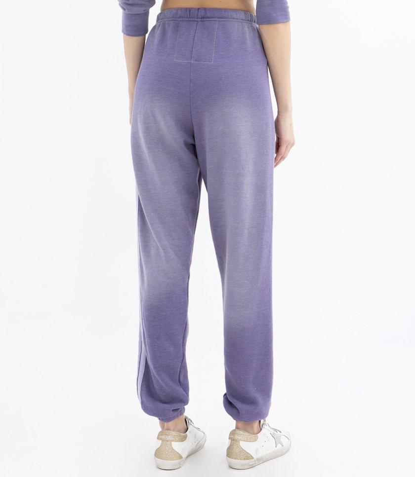 WOMENS 5 STRIPE FADED SWEATPANTS