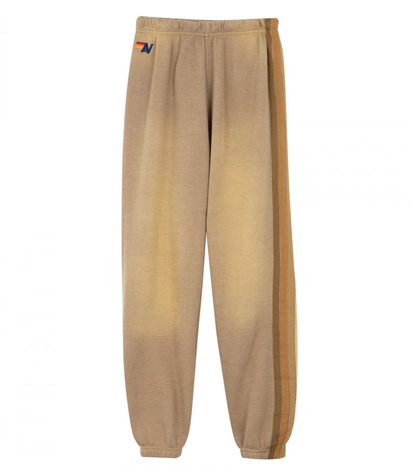 WOMENS 5 STRIPE FADED  SWEATPANTS