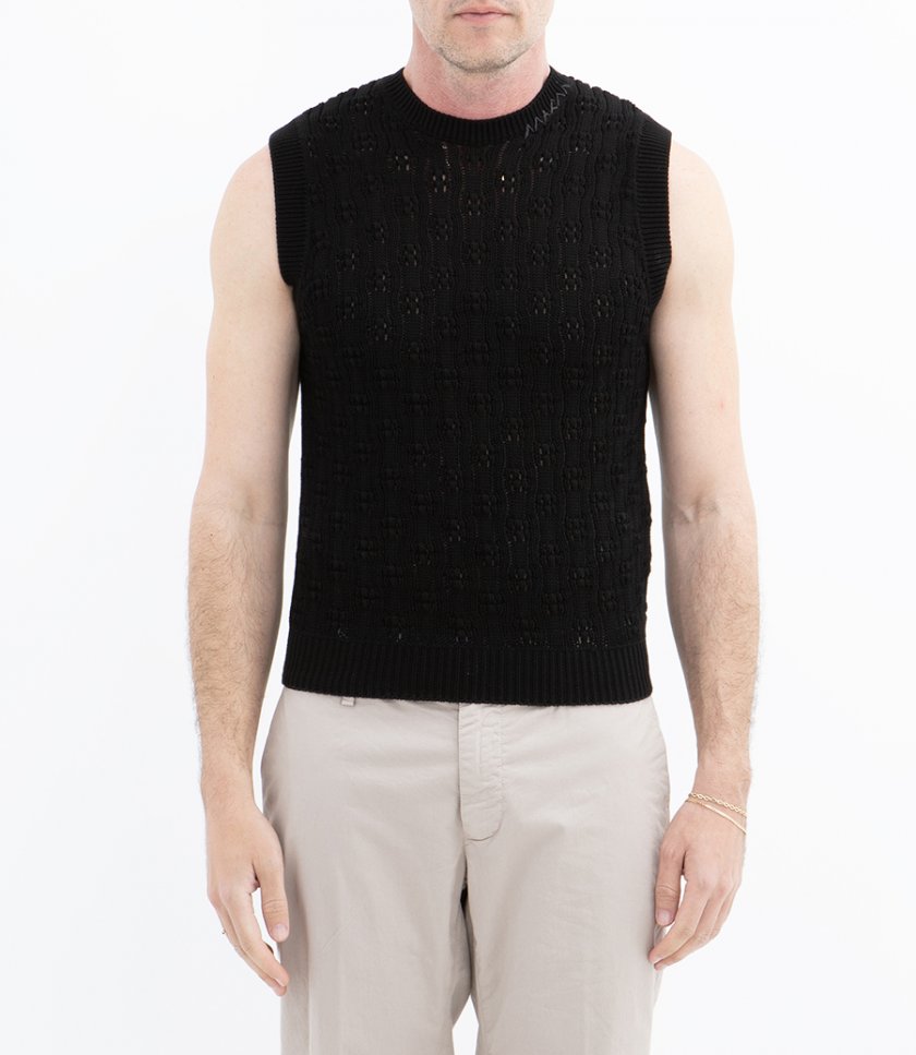 EMBROIDERED ROUNDNECK SWEATER