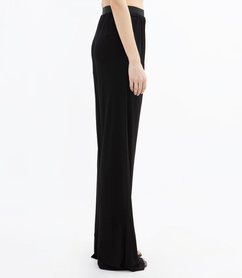 ELASTIC WIDE LEG PANT