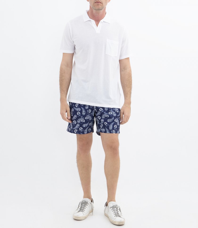 SEERSUCKER SWIM PRINTED