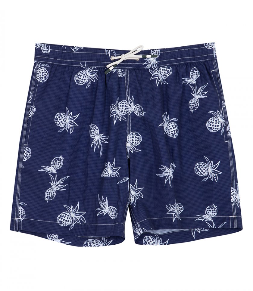 BEACHWEAR - SEERSUCKER SWIM PRINTED