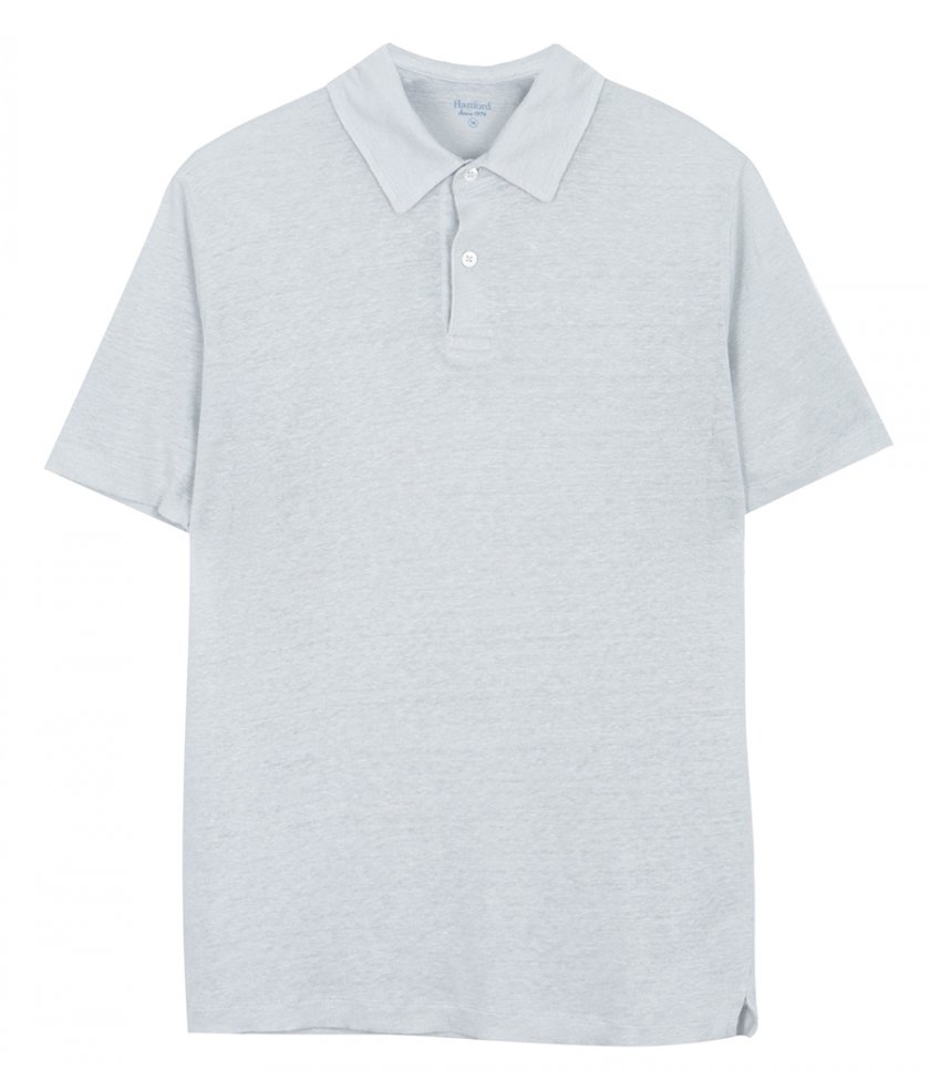 CLOTHES - LINEN POLO SS