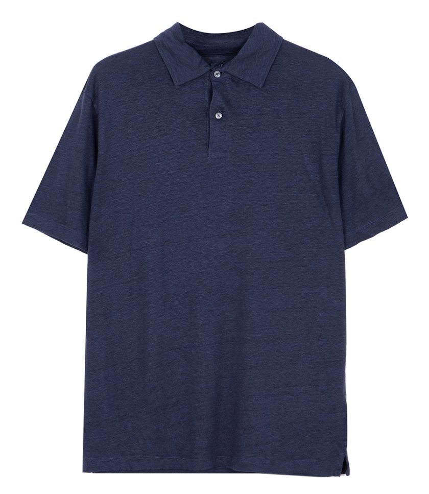 CLOTHES - LINEN POLO SS
