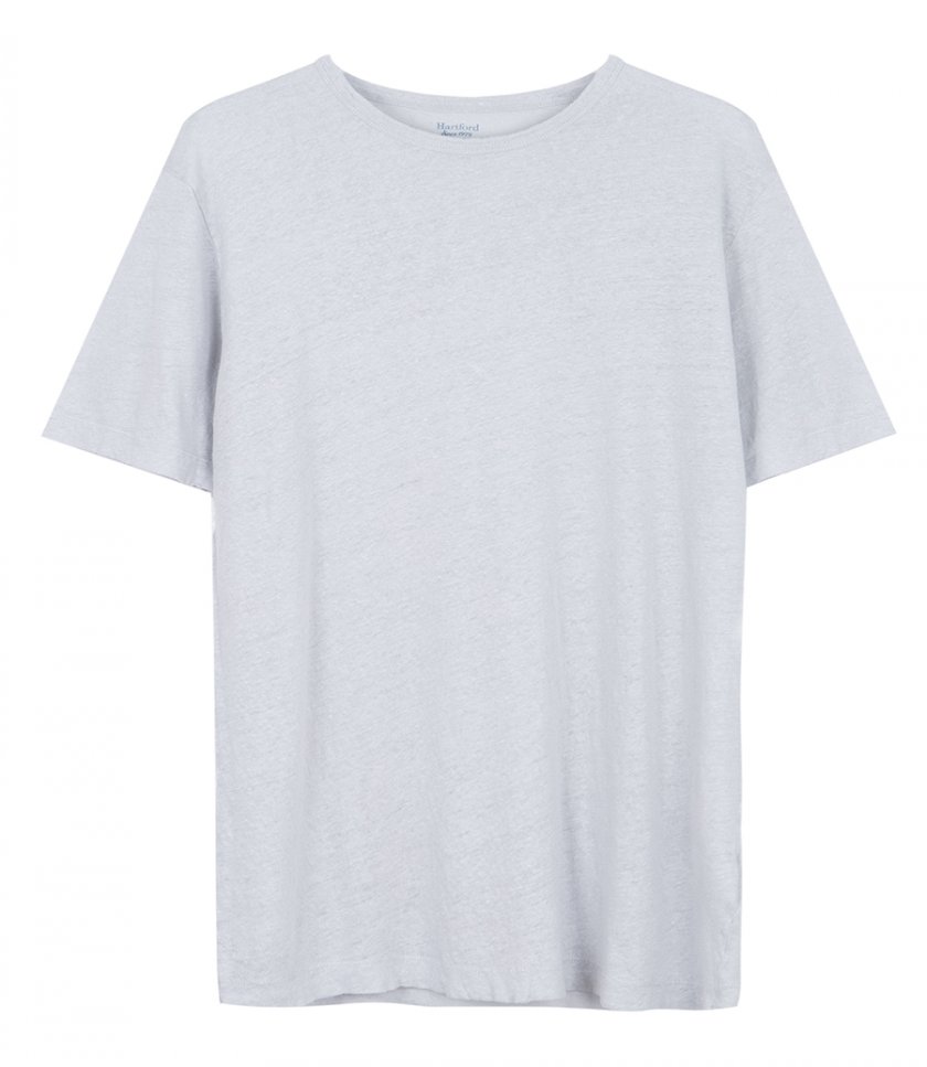 CLOTHES - LINEN CREW SS