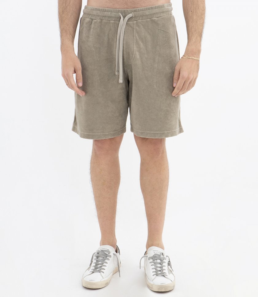 TOWELLING BERMUDA SHORTS