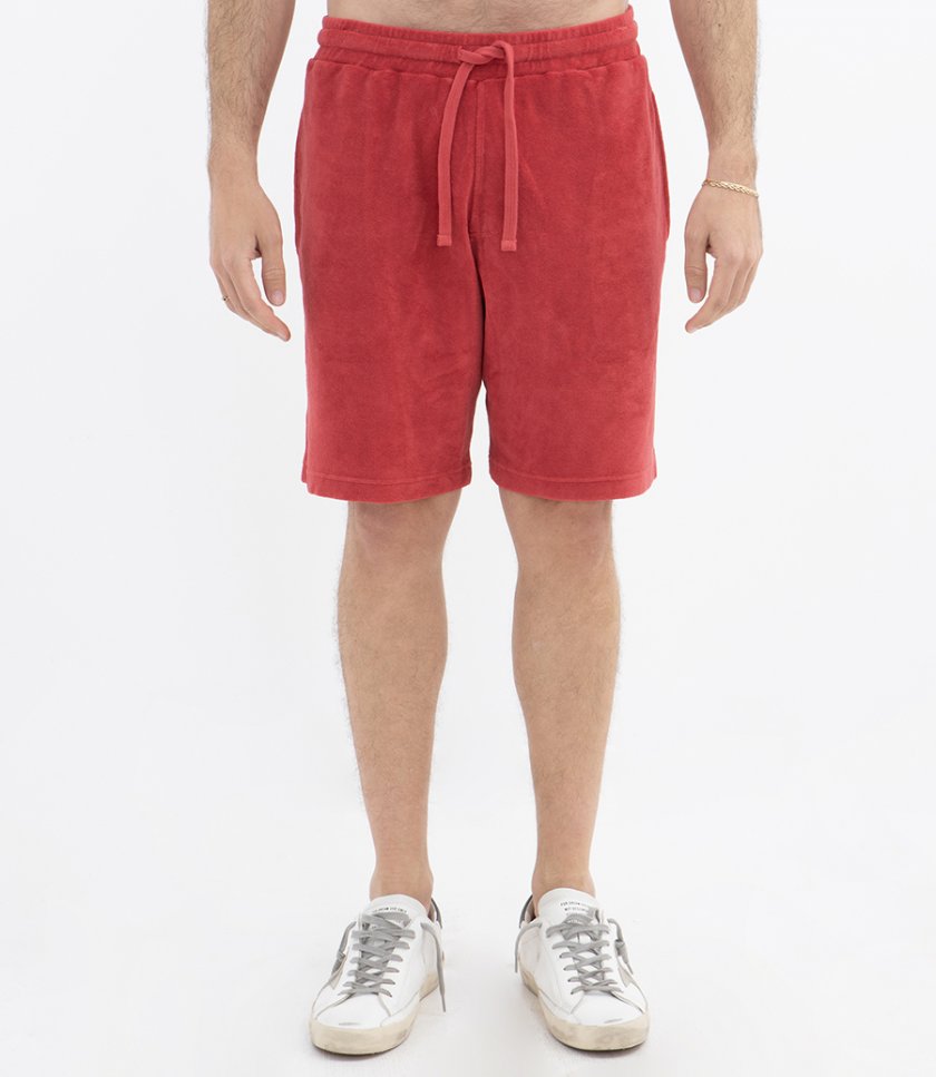 TOWELLING BERMUDA SHORTS