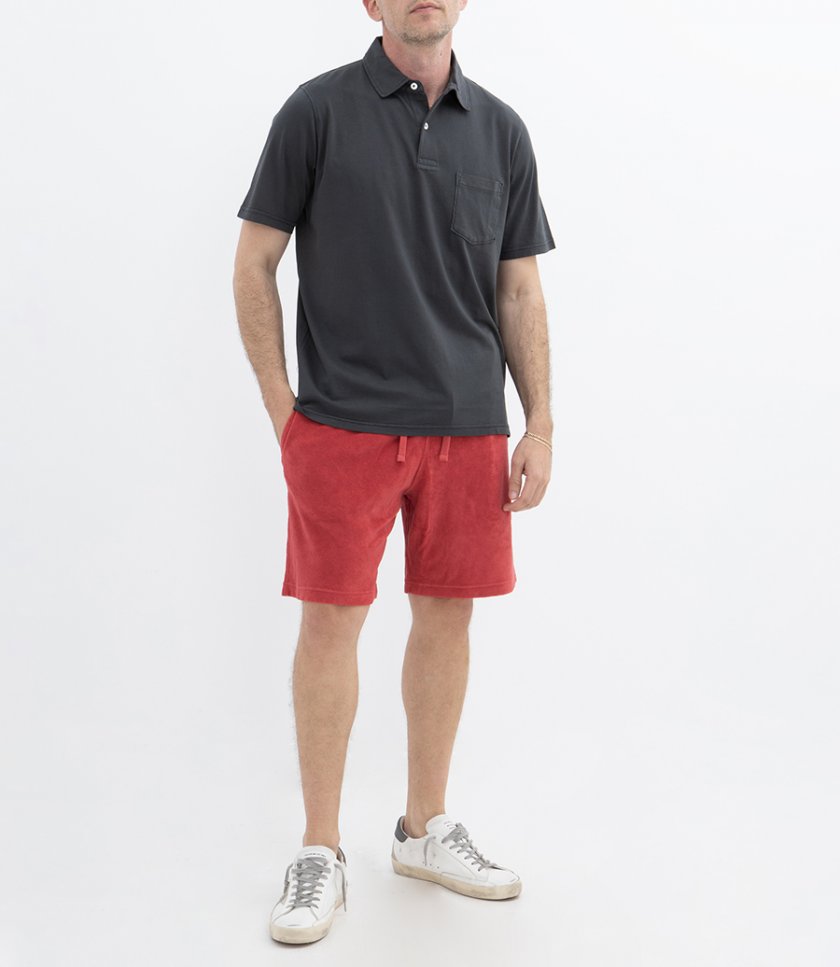 TOWELLING BERMUDA SHORTS
