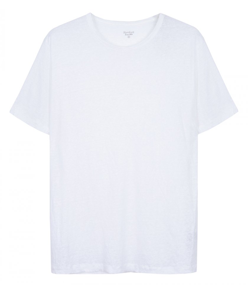 HARTFORD - LINEN CREW SS